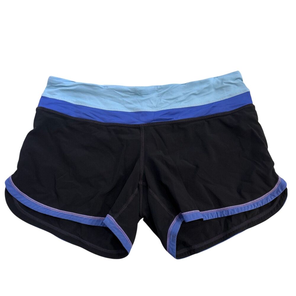 Lululemon Athletica Speed Up Running Shorts Black 6